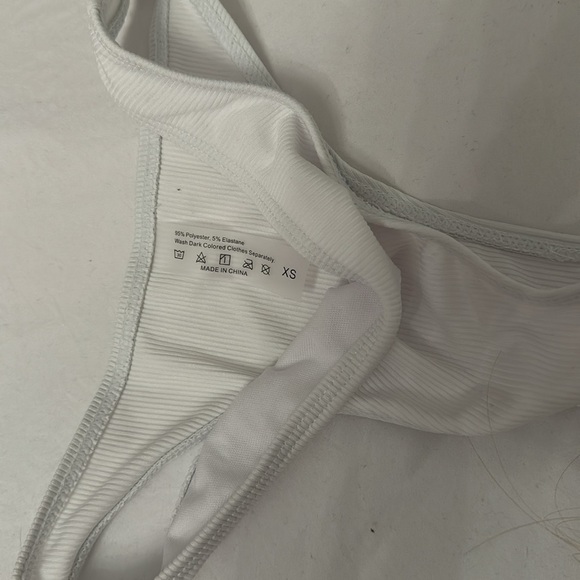 WHITE SHEIN BIKINI SET - Picture 2 of 3